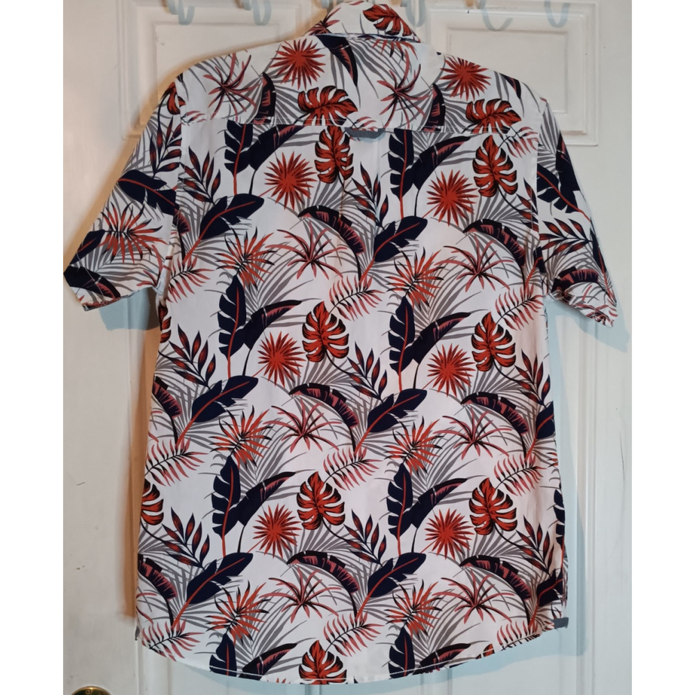 Medium Free Planet printed poplin button up shirt - Picture 2 of 3